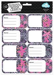 BOOK LABELS BORN TO BE WILD