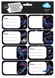 BOOK LABELS EXTRA T REX