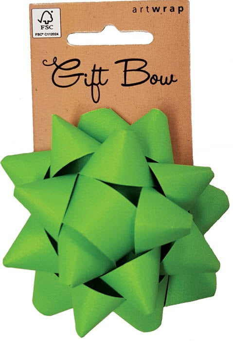 BOW MED STAR GREEN