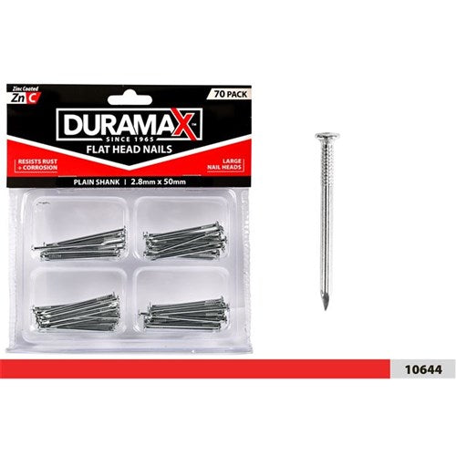 NAILS FLAT HEAD 50MM