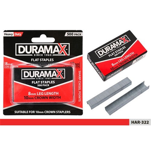 STAPLES 500PC 8MM