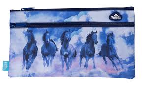 PENCIL CASE TWIN ZIP SKY DANCER