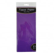 TISSUE PAPER 10PC PURPLE