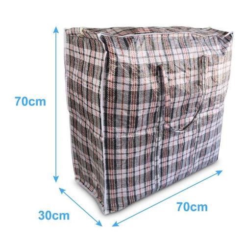 STRIPE BAG 70X70X30CMS