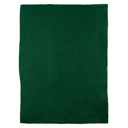 FELT PIECE HUNTER GREEN