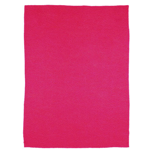 FELT PIECE SHOCKING PINK
