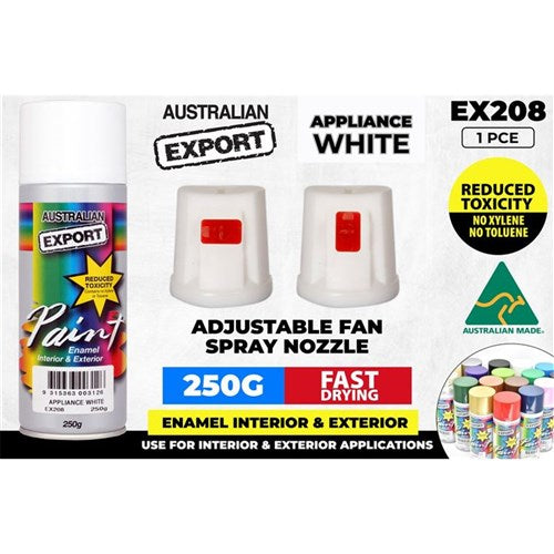 SPRAY PAINT EXPORT WHITE APPLIANCE