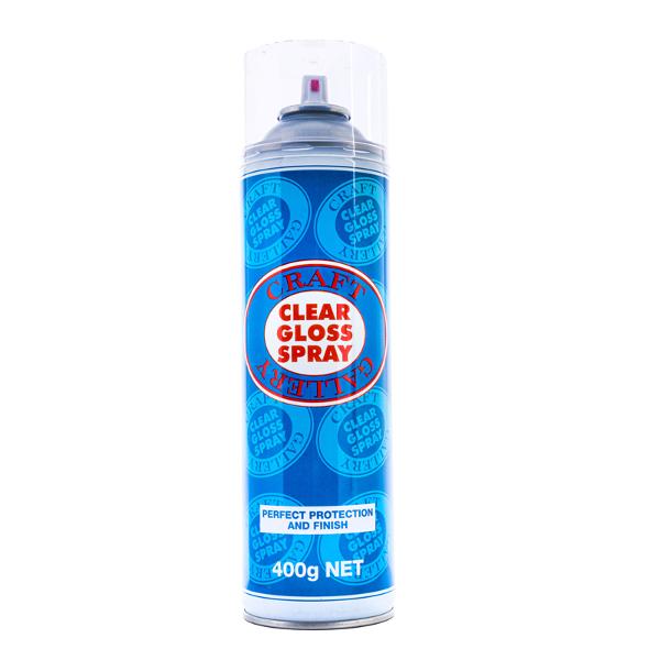 GLOSS SPRAY CLEAR 400G