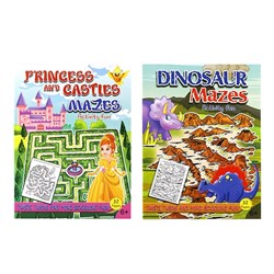 MAZE BOOK JUNIOR A4 32PG