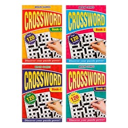 CROSSWORD BOOK A5 144PG