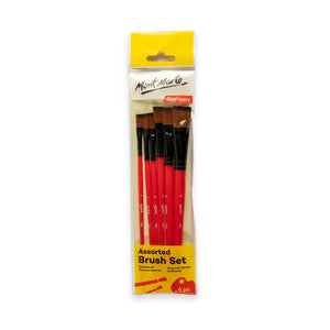 BRUSH SET ASST 6PC MM