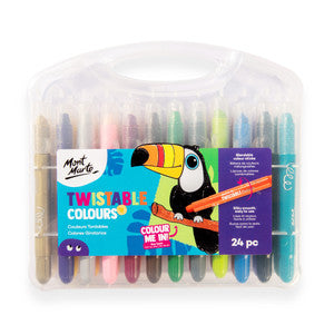CRAYONS TWISTABLE 24PC MM