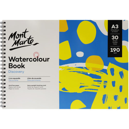 WATERCOLOUR BOOK A3
