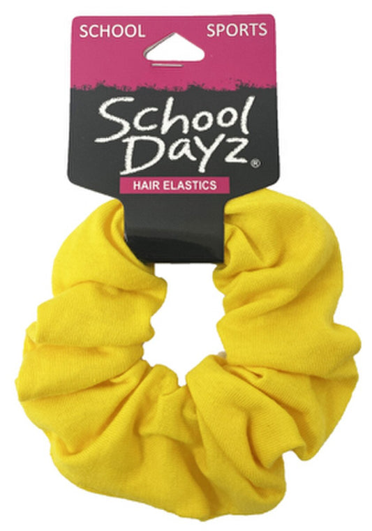 SCHOOL DAYZ SCRUNCHIE YELLOW