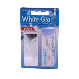 DENTAL FLOSS TOOTHPICKS 50PK WHITE GLO