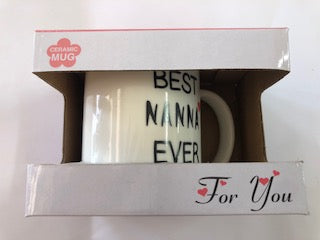 MUG CERAMIC BEST NANA EVER