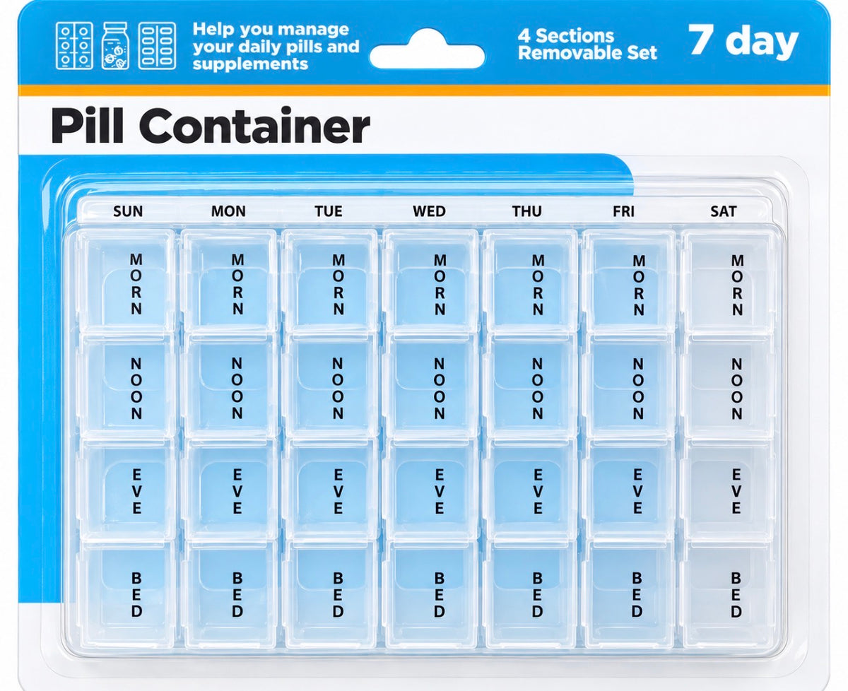 PILL BOX 7 DAY 4 SECT
