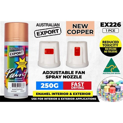 SPRAY PAINT EXPORT NEW COPPER
