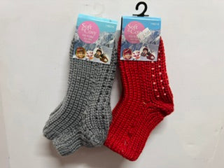 NON SLIP SOCKS KIDS KNITTED
