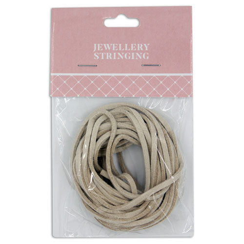THONGING SUEDE 2MM BEIGE