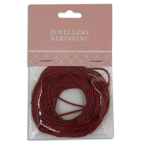 TWINE THREAD RED 1MM 5M