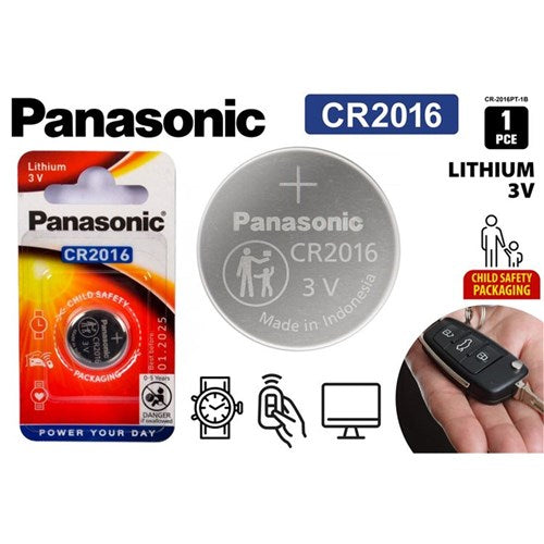 CR2016 PANASONIC LITHIUM BATTERY