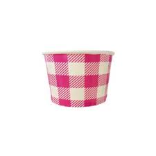 PAPER TUB PINK GINGHAM