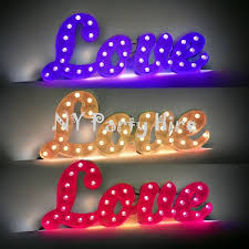 LOVE LED LIGHT