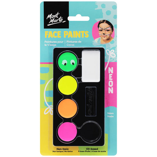 FACE PAINTING SET NEON MM