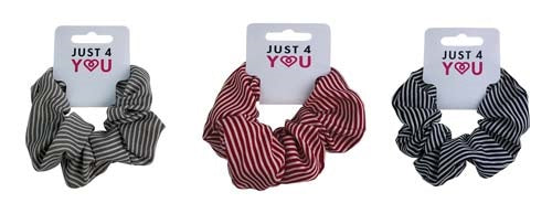 SCRUNCHIE STRIPED PRINT