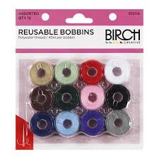 BOBBINS PRE WOUND PK12 ASST