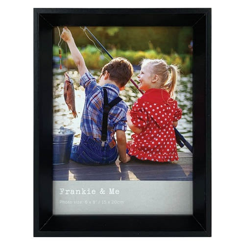 PHOTO FRAME WOOD BLACK 6X8