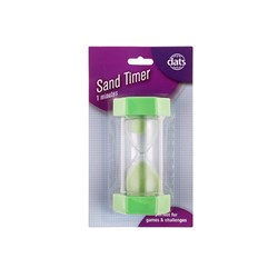 SAND TIMER 1 MINUTE GREEN