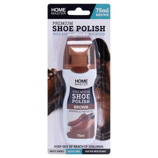 SHOE POLISH BROWN 75ML