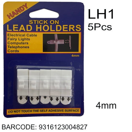 LEAD HOLDERS STICK ON 4MM 5PC