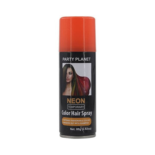 HAIR SPRAY COLOURED NEON ORANGE