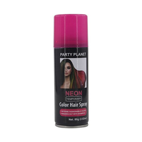HAIR SPRAY COLOURED NEON PINK