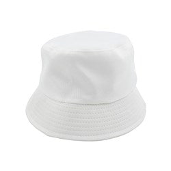 BUCKET HAT WHITE