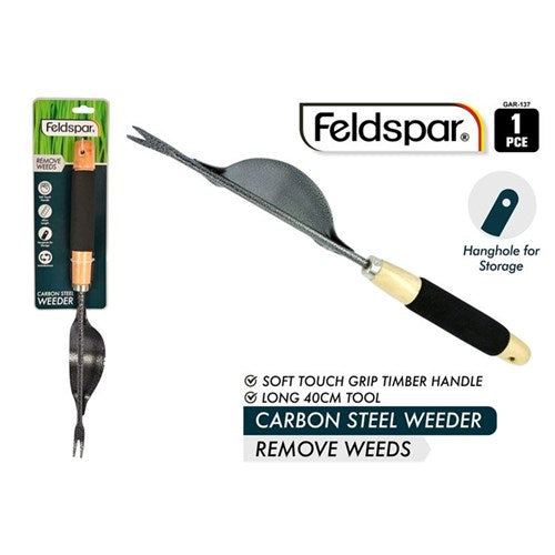 WEEDER CARBON STEEL 34X3CM