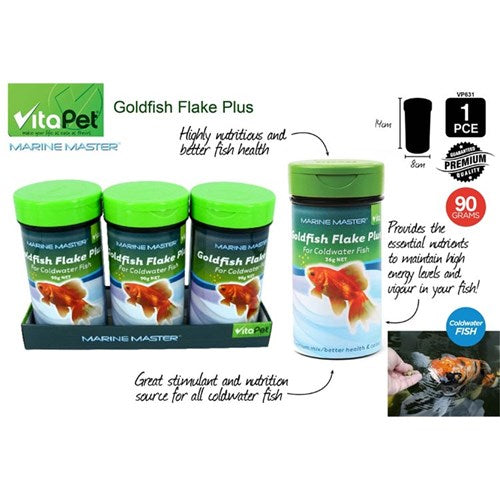 GOLDFISH FLAKE PLUS 90G