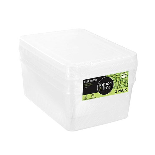 FOOD CONTAINER KEEP FRESH 2PK 900ML