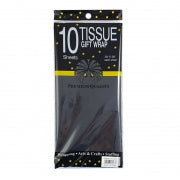 TISSUE PAPER 50X70CM PK10 BLACK