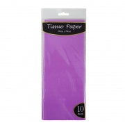 TISSUE PAPER 50X70CM PK10 LILAC