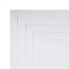 CARDBOARD 50X60 WHITE