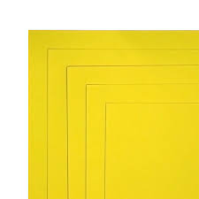 CARDBOARD 50X60 YELLOW