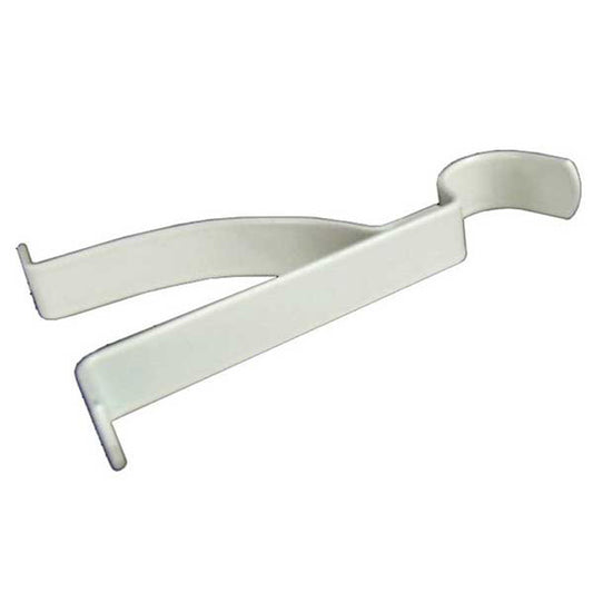 BRACKETS STAY 50MM WHITE 2PC