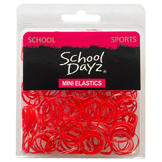 SCHOOL DAYZ MINI ELASTIC PK300 RED