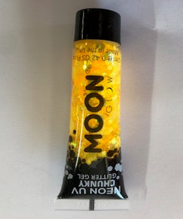 GLITTER GELS CHUNKY GOLD NEON 12ML