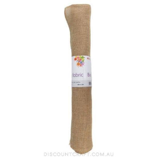 BURLAP ROLL 48CM X 3M