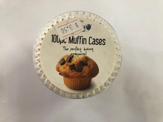 MUFFIN & CUPCAKE CASES 100PK